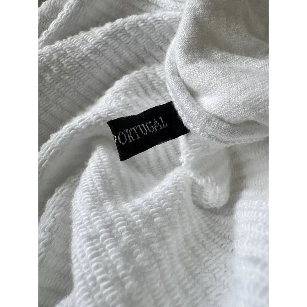 Ann Demeulemeester Ribbed Cotton Lounge Pants